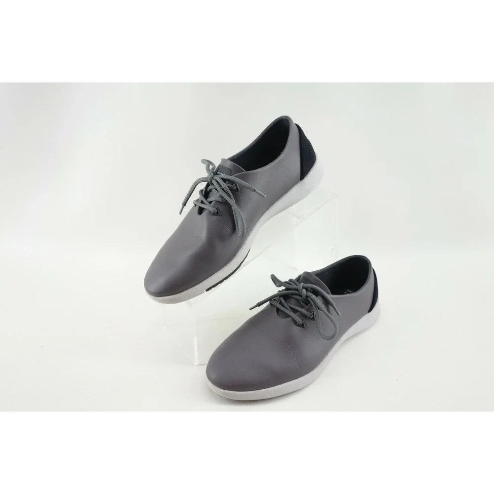 Muroexe Gray Vegan Comfort Oxfords Shoes Size 7‎ US 40 EU Memory Foam Insoles